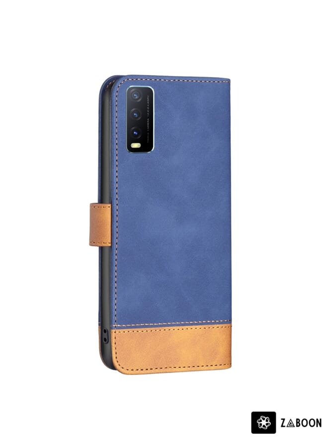 Zaboon Protective Case For vivo Y20 BF11 Color Matching Skin Feel Leather - Image 3
