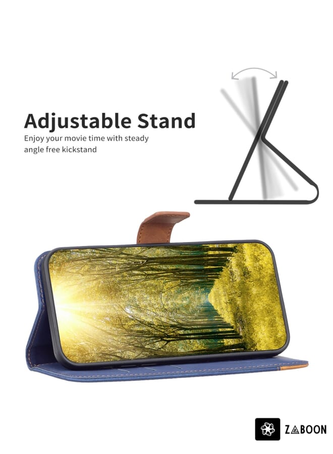 Zaboon Protective Case For vivo Y20 BF11 Color Matching Skin Feel Leather - Image 5