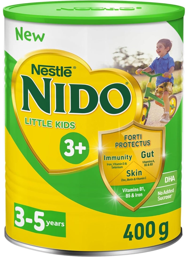 حليب نستله نيدو ثري بلس دي إتش إيه للأطفال الصغار 400 غرام - Image 1