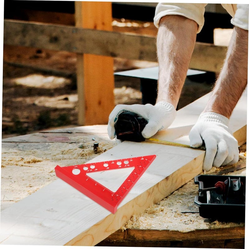 أداة مشبك الزاوية القائمة مسطرة التموضع الدقيق لأعمال النجارة قطعة واحدة - Image 3