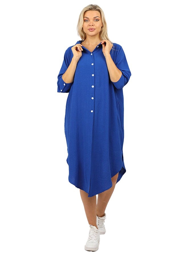 Zmurud Crepe Blouse -Plain  - Image 2
