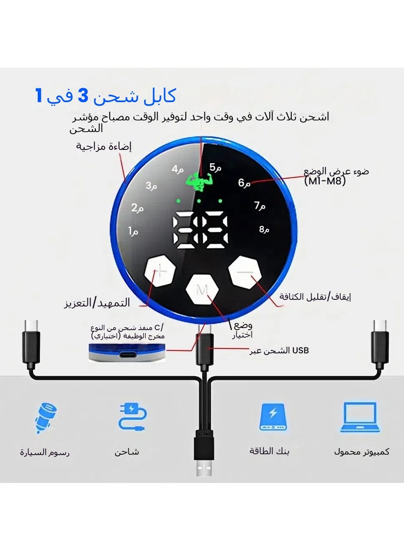general Low-frequency Rehabilitation Trainer 8 Mode 29 Levels Functional Recovery Arm Electrical Stimulator Fitness Training Equipment - Image 3