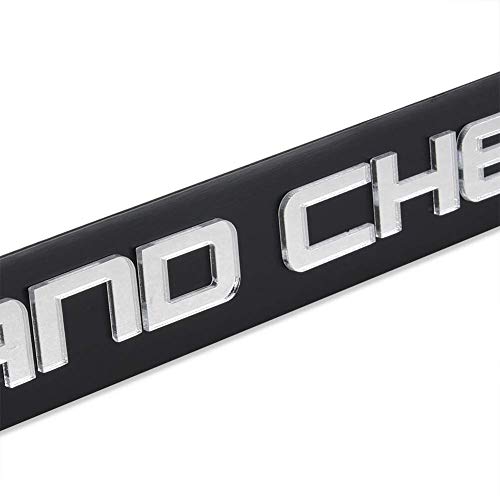 daytona إطار لوحة ترخيص ييبورسبورت دايتونا جيب جراند شيروكي - أسود مع نص عاكس - Image 3