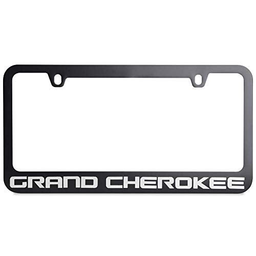 daytona إطار لوحة ترخيص ييبورسبورت دايتونا جيب جراند شيروكي - أسود مع نص عاكس - Image 2