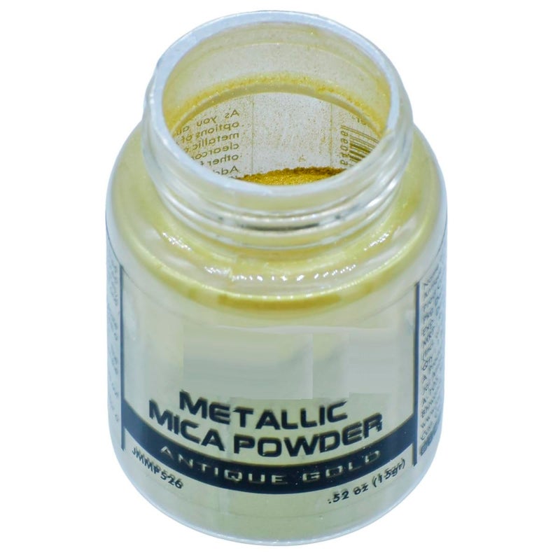 53 Arts 53ARTS® Metallic Mica Powder 15Gms Antique Gold - Image 4