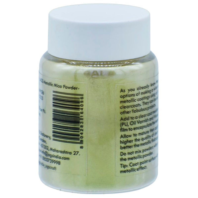 53 Arts 53ARTS® Metallic Mica Powder 15Gms Antique Gold - Image 3