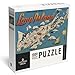 Lantern Press Greetings from Long Island New York View Vintage Halftone 1000 Piece Jigsaw Puzzle for Adults Made in USA with Reference Poster - Image 2