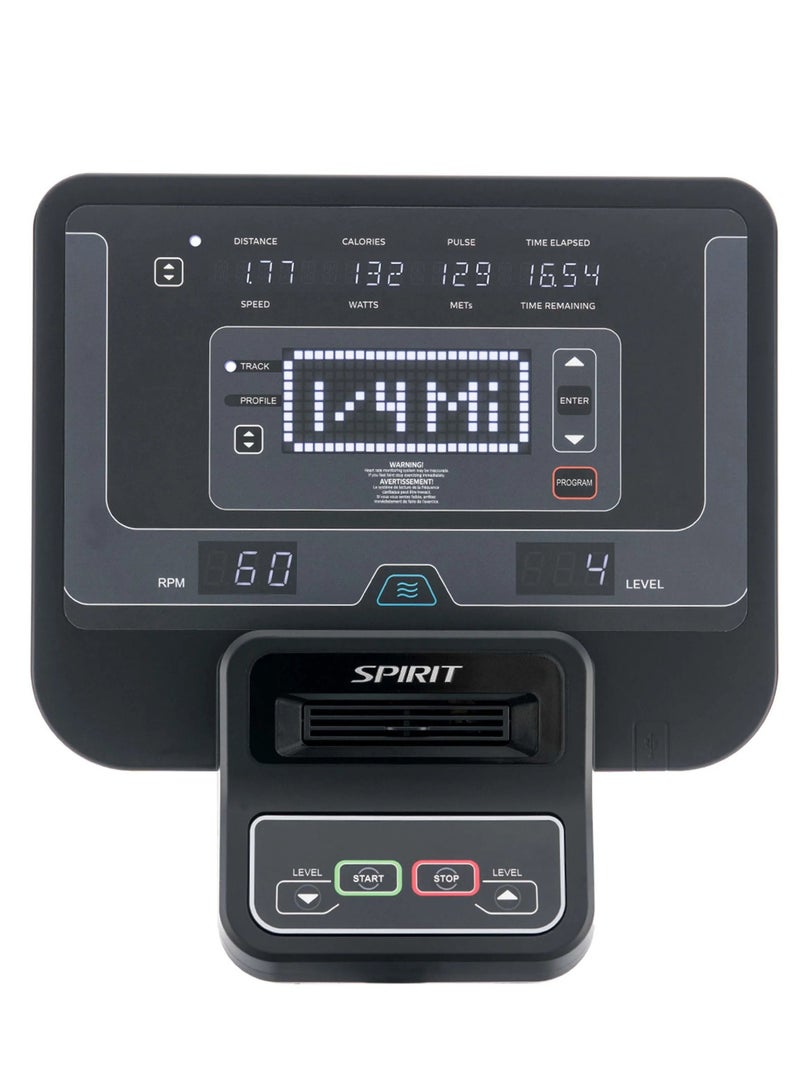 Spirit Fitness Spirit Fitness CU800+ Upright Bike - Image 3