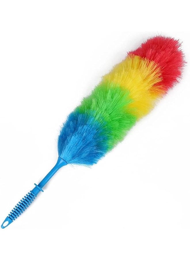 PROMASS - promass Upgrade Rainbow Static Feather Duster with Beandable and Washable Head - More Fibers Bigger Head and Brighter - Image 1
