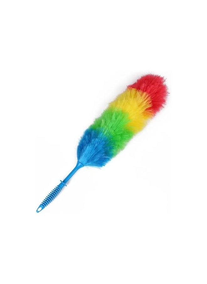 PROMASS - promass Upgrade Rainbow Static Feather Duster with Beandable and Washable Head - More Fibers Bigger Head and Brighter - Image 1