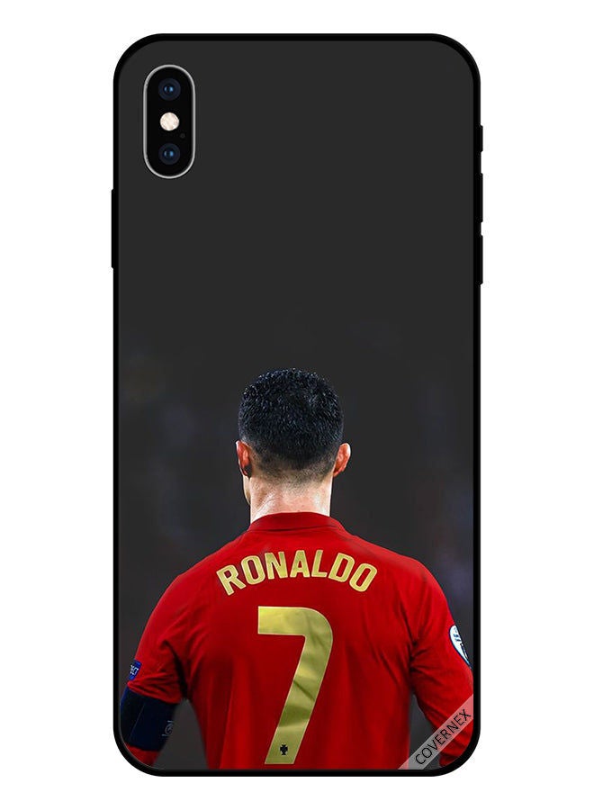 Covernex Protective Case Cover For Apple iPhone XS Ronaldo The Goat Of Football - Image 1