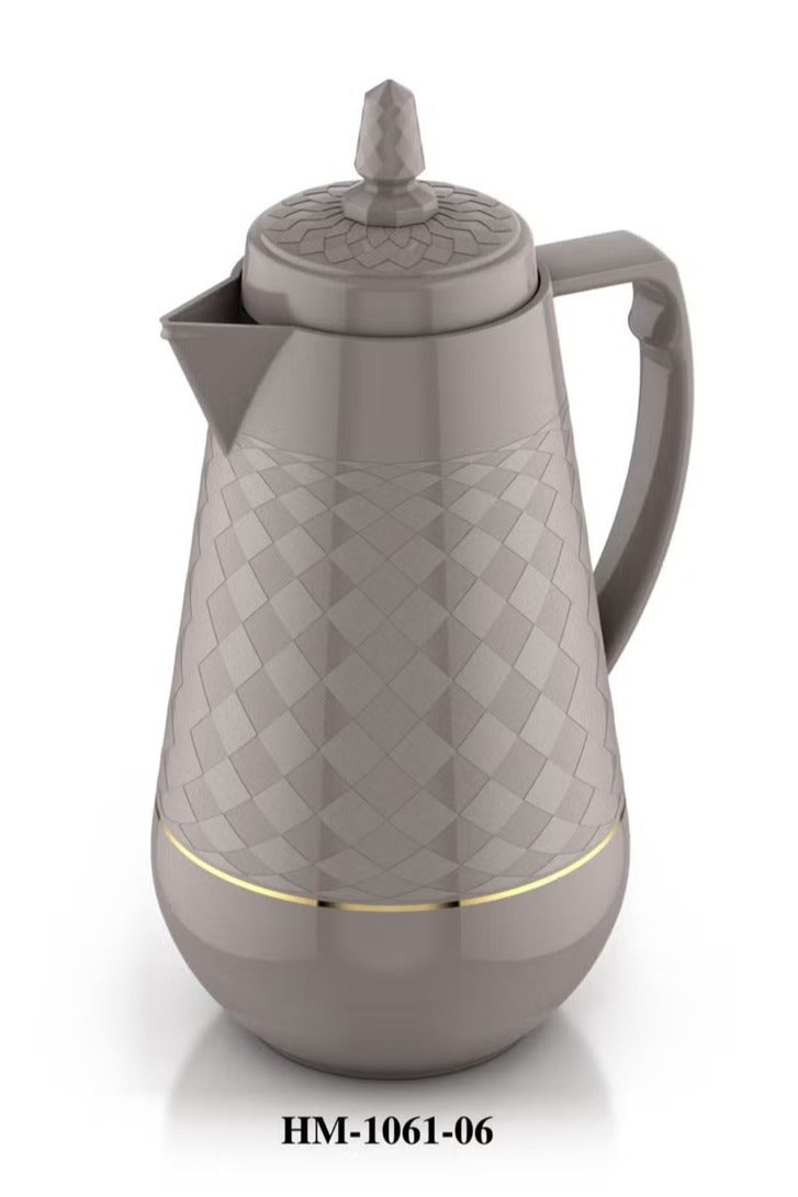 HomeMaster Home Master Thermos for Tea and Coffee , 1 Liter, HM-1061 , Multicolored 