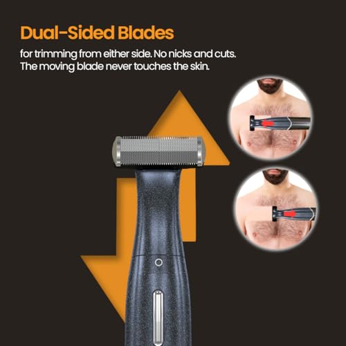 Airluxe Electric Hair Trimmer for men | 100 Min Runtime | Digital Display | Body & Beard hair trimming machine for man | One Blade design | Fully Waterproof | 1 Year warranty - Image 5