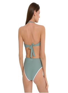 Joss Joss Women’s Olive & Green Swim Bodice – Adjustable Straps, Quick-Dry Elastic Fabric, Stylish and Comfortable for Pool & Beach Days  - Image 2