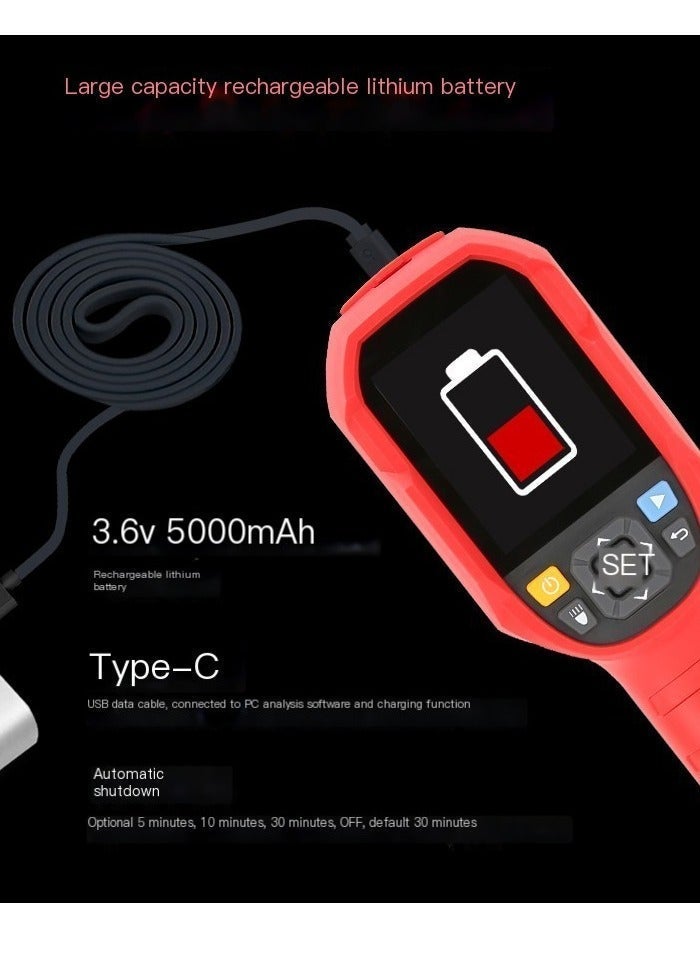 UNI-T UTI260A Thermal Imaging Camera Real-Time Image Transmission HD 256X192 Pixels Thermal Imaging Camera IP65 Protection Level - Image 5