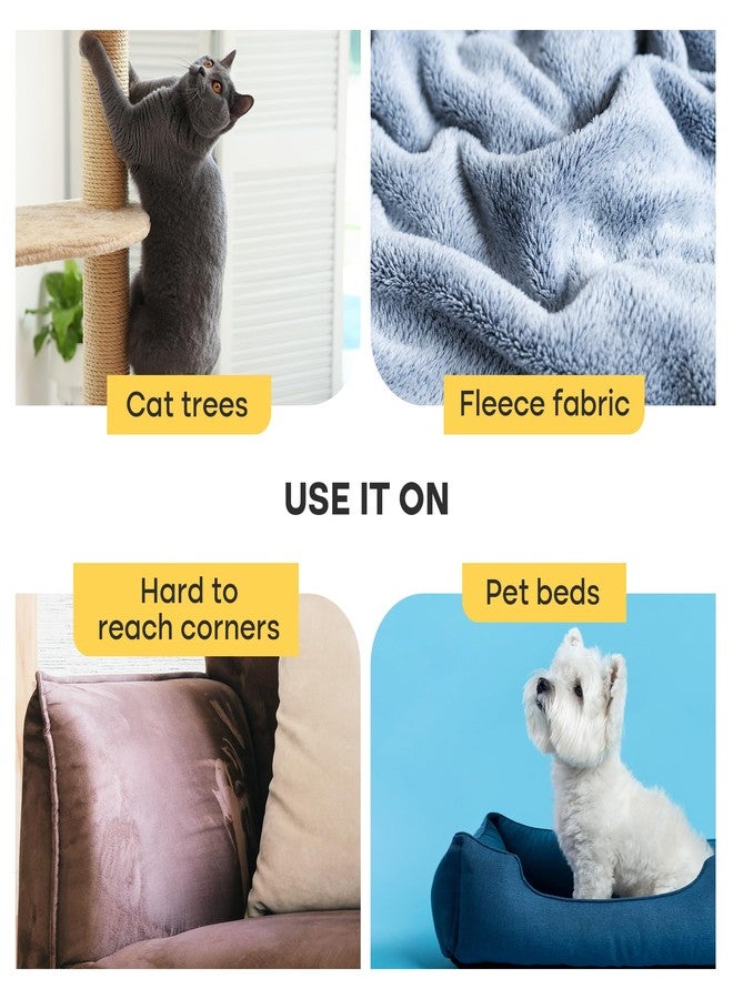 Fursprint Mini Tool: Pocket-Sized Dog Hair Remover with Multi-Fabric Edge - Value Brand by Uproot Cleaner Pro Pet Hair Remover - Perfect for Clothes, Tight Spots, & Car Interior - Image 5