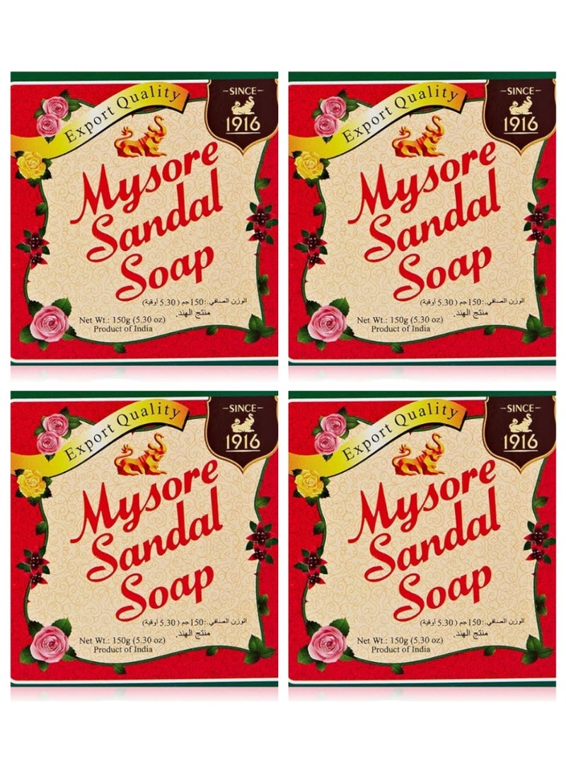Sandal Superior Sandalwood Oil Soap 150 g 4 pcs