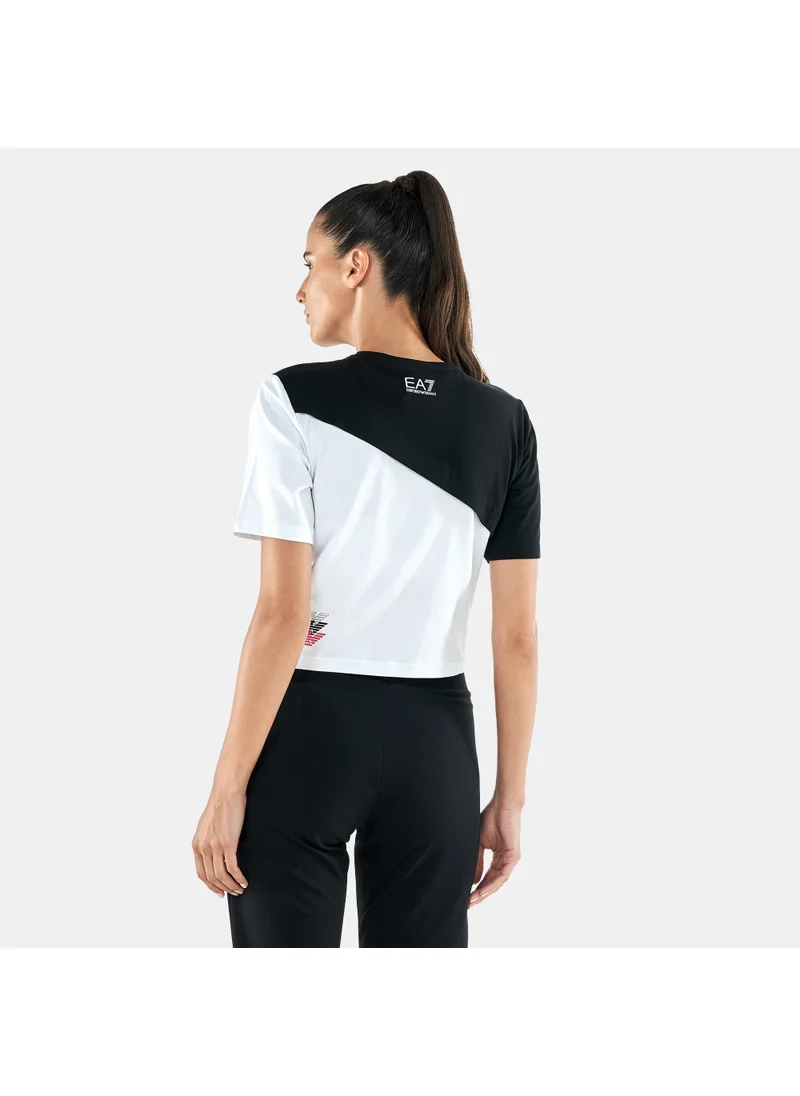 EA7 Emporio Armani Women's Train Master Crop Top