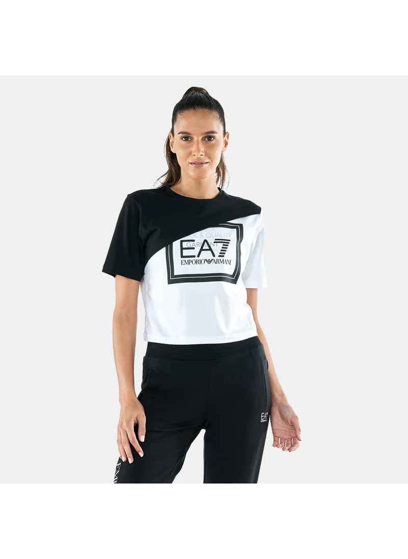 EA7 Emporio Armani Women's Train Master Crop Top