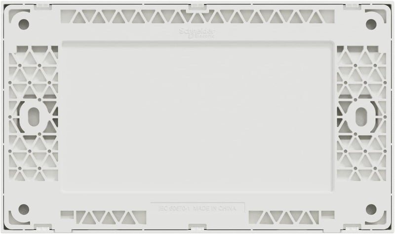 Schneider Electric Avataron C 2 Gang Blank Plate - White - Image 4