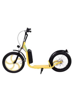 Glide Glide 350W High-Speed Electric Kick Scooter with LED, Yellow  - Image 3