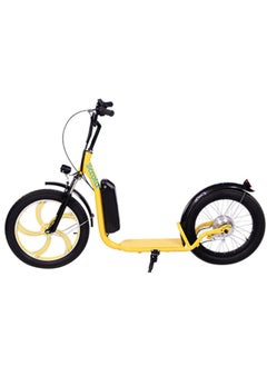 Glide Glide 350W High-Speed Electric Kick Scooter with LED, Yellow  - Image 2