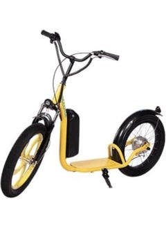 Glide Glide 350W High-Speed Electric Kick Scooter with LED, Yellow  - Image 1