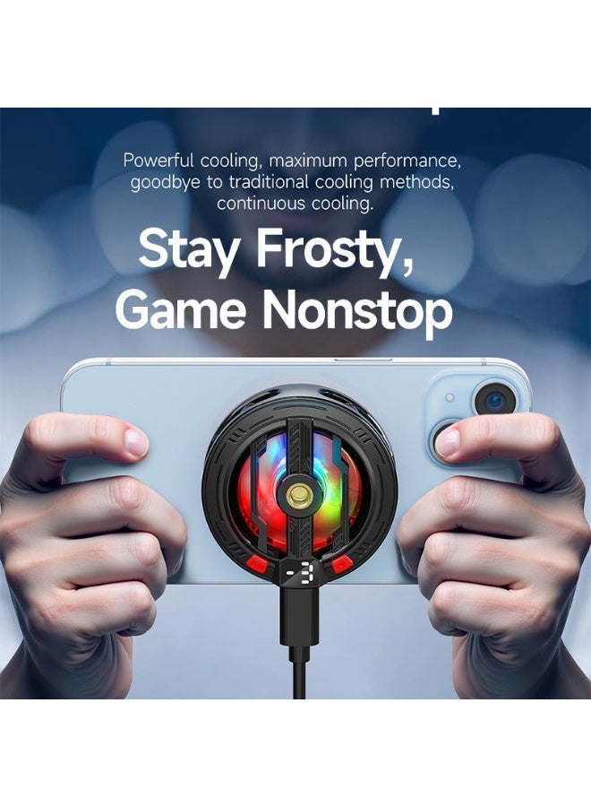 ELTRAZONE S01 Mobile Phone Semiconductor Cooling Fan with Magnetic Clip for Gaming - Image 1
