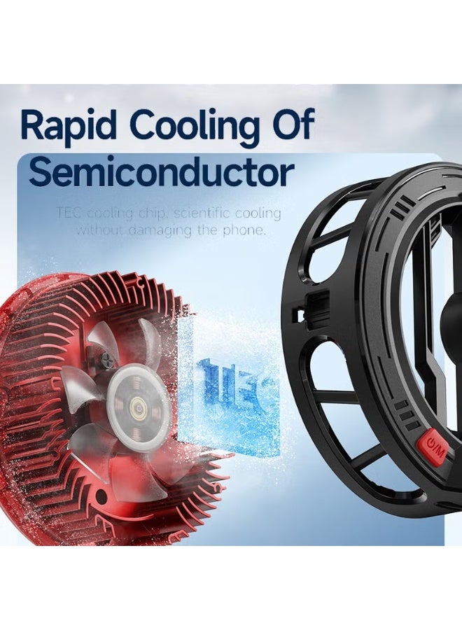 ELTRAZONE S01 Mobile Phone Semiconductor Cooling Fan with Magnetic Clip for Gaming - Image 3