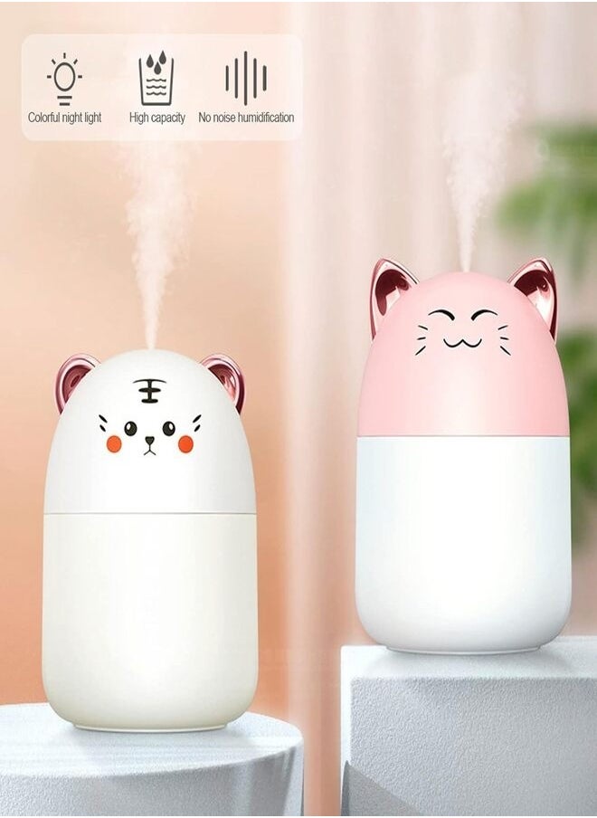 Generic 8.5ml Portable Air Humidifier Cute Mini Pet Design USB Air Humidifier for Bedroom Study  - Image 3