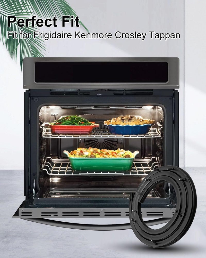 QAGGUM واشر ختم باب الفرن مناسب لفرنات Frigidaire، Kenmore، Crosley؛ يحل محل الرقم 316239700، AP2126661، PS440011، 833130، ومرفق مع 12 مشبك تثبيت. - Image 5