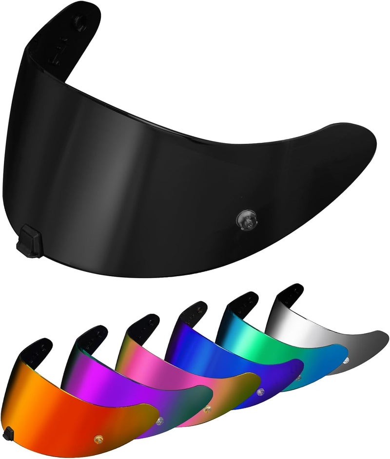 PSLER Helmet Visor for EXO 520 1400 R1 Coloured Visor for Scorpion EXO 391 520 1400 R1, UV Protection Motorcycle Accessories Replacement for Protective Visor Cost effective fine quality - Image 1