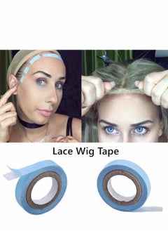Y&D Double Sided Tape Lace Front Support Waterproof for Wigs, Hair Pieces, Extensions, 2 Pcs  - Image 2