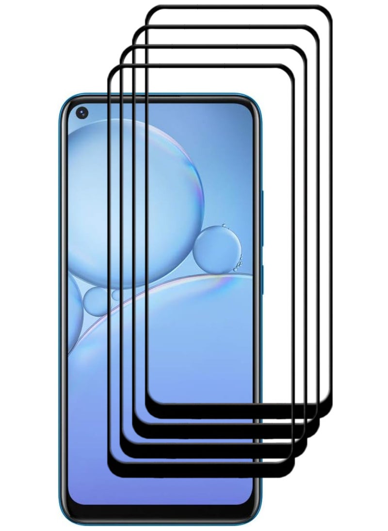 ACLIX 4 Pieces Antistatic ESD Dustproof Premium Quality High Definition Tempered Glass Screen Protector Designed For vivo Y30 - Image 1