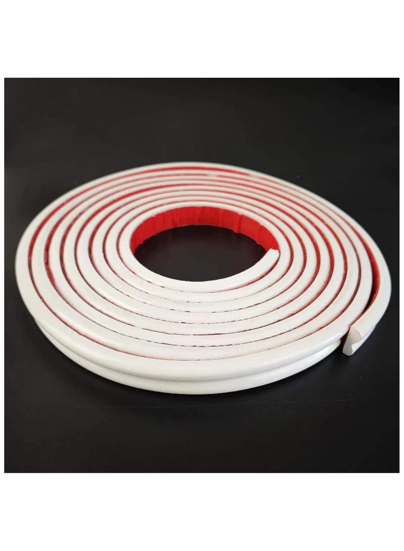 TriMold Peel and Stick Chair Rail Molding, Self-Adhesive Wall Trim for Home Decoration for Wall Protection, 3 m x 2.3 cm
