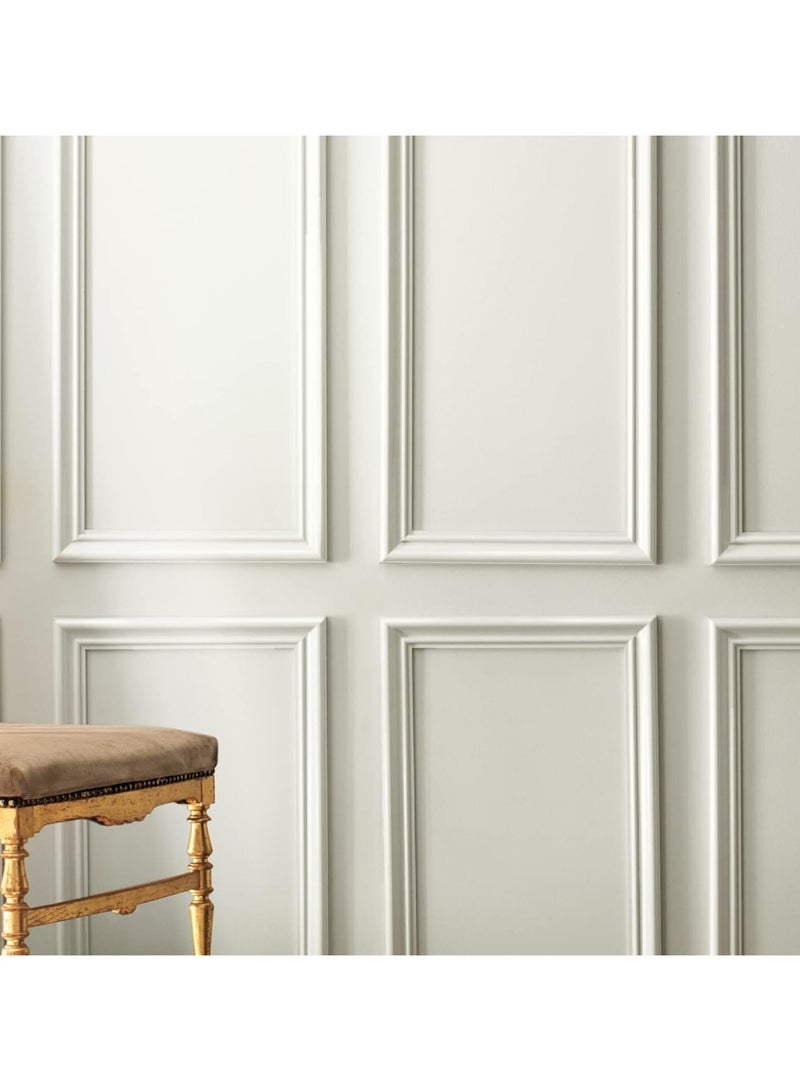 TriMold Peel and Stick Chair Rail Molding, Self-Adhesive Wall Trim for Home Decoration for Wall Protection, 3 m x 2.3 cm