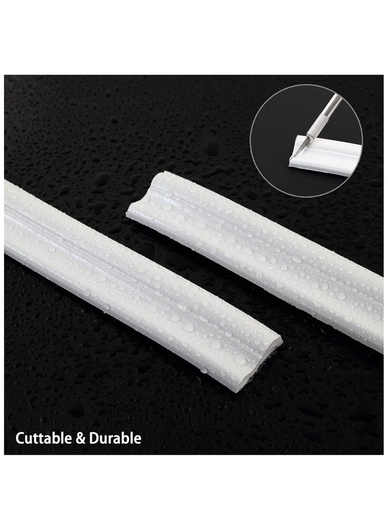 TriMold Peel and Stick Chair Rail Molding, Self-Adhesive Wall Trim for Home Decoration for Wall Protection, 3 m x 2.3 cm