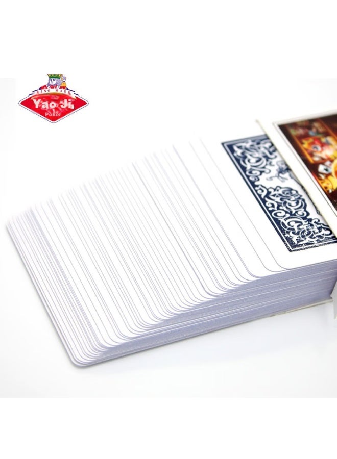 Yaoji Premium Large Print Playing Cards, Thickened Durable Playing Cards, Entertainment Large Print Playing Cards, Table Games, 0606 Playing Cards, 10 Decks - Image 5