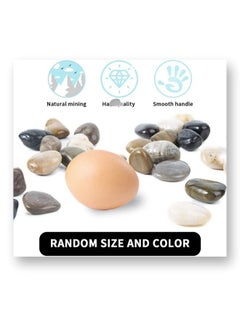 Graffiti Resin Terrazzo Grade Small Marble Stone Dark Beige 1.5 KG Decorative Aggregate for Countertops  - Image 3