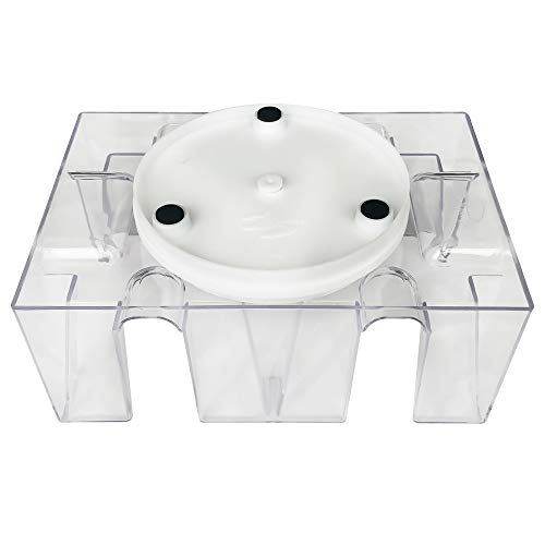 Yuanhe 6 Deck Revolving Rotating Canasta Playing Card Tray - Image 5