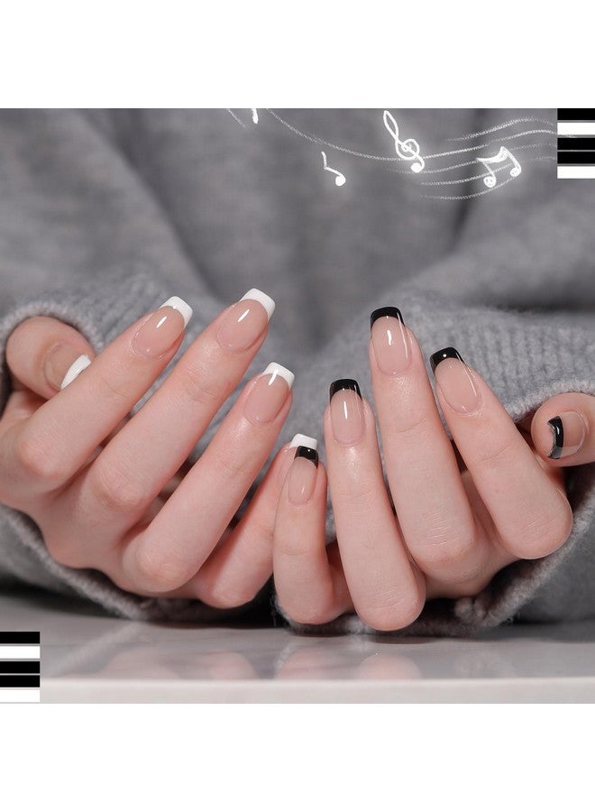 GAOY GAOY Gel Nail Polish Kit, 3 Colors 16ml White Red Black, Soak Off UV Gel Polish Set - Elegant Waltz - Image 3