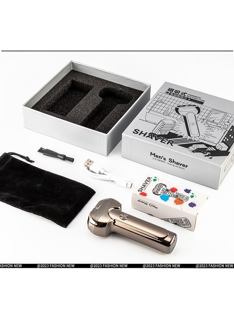 general Men's Electric Shaver Portable Mini Razor Small Smart Beard Razor For Boyfriend Gift - Image 4