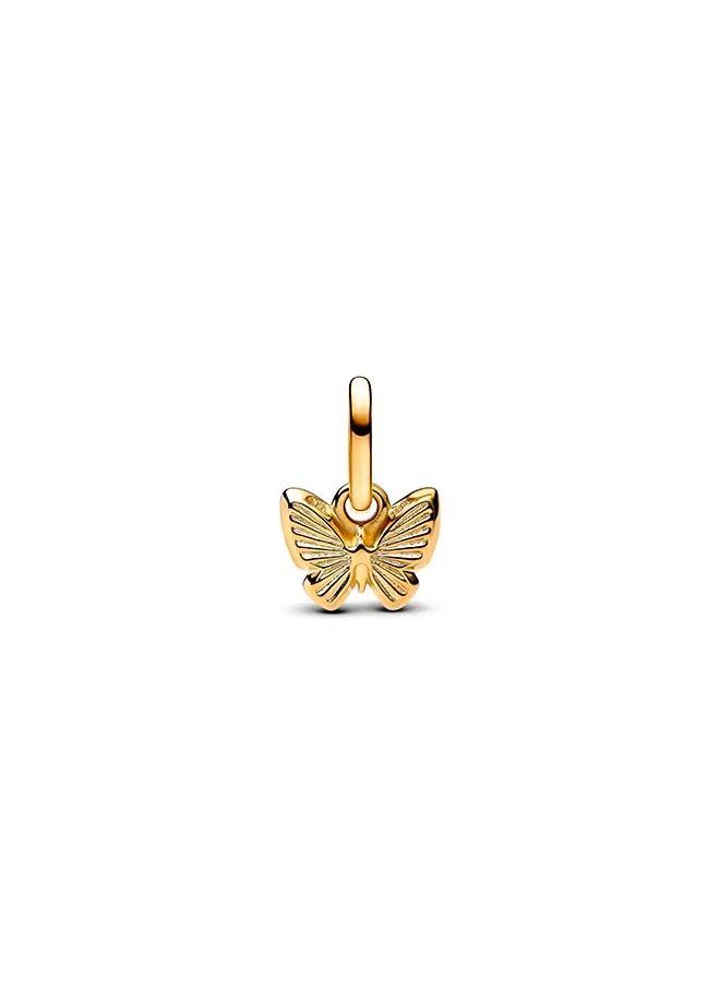 باندورا Blue Butterfly Mini Dangle Charm
