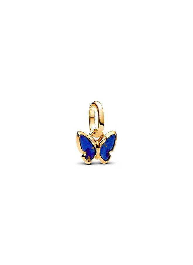 باندورا Blue Butterfly Mini Dangle Charm