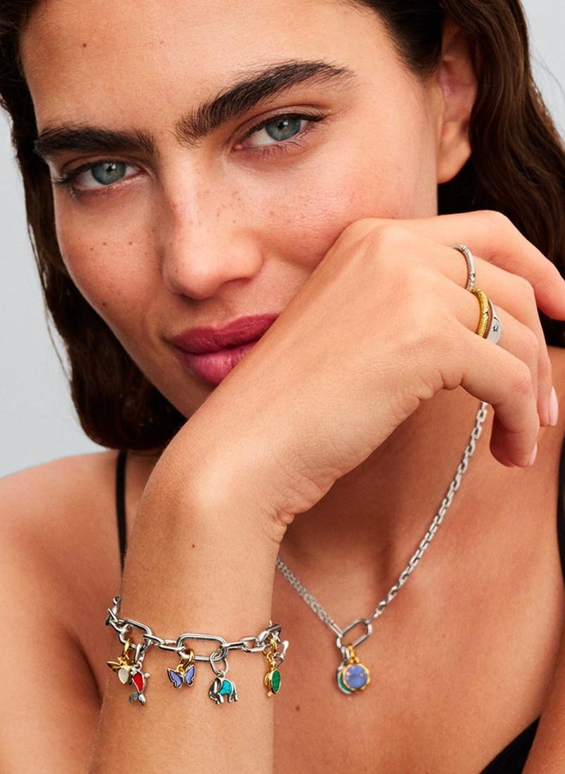 PANDORA Blue Butterfly Mini Dangle Charm - Image 3