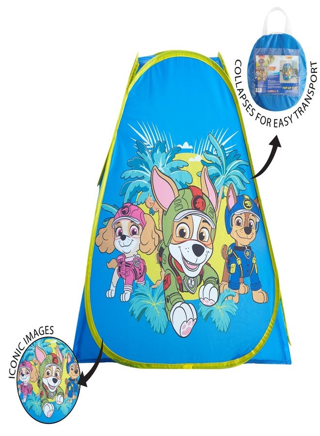 Idea Nuova Nickelodeon Paw Patrol Collapsible Pop-Up Play Tent for Kids, Indoor Playhouse Fun for Toddlers & Children Ages 3+, 28” x 28” x 30” - Image 3