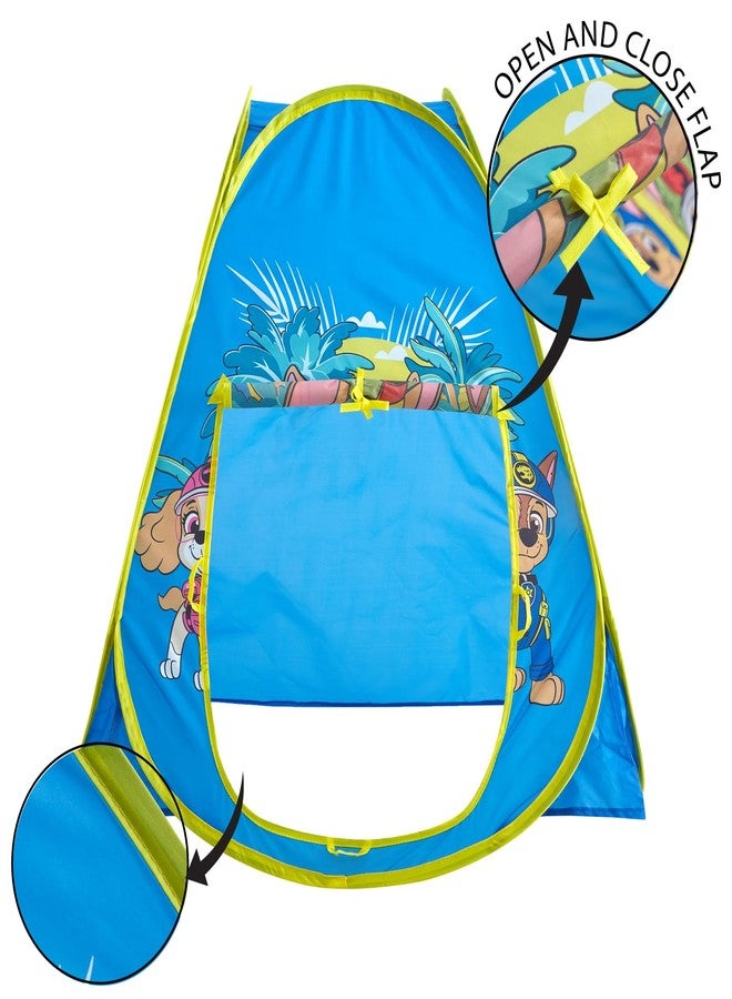 Idea Nuova Nickelodeon Paw Patrol Collapsible Pop-Up Play Tent for Kids, Indoor Playhouse Fun for Toddlers & Children Ages 3+, 28” x 28” x 30” - Image 4