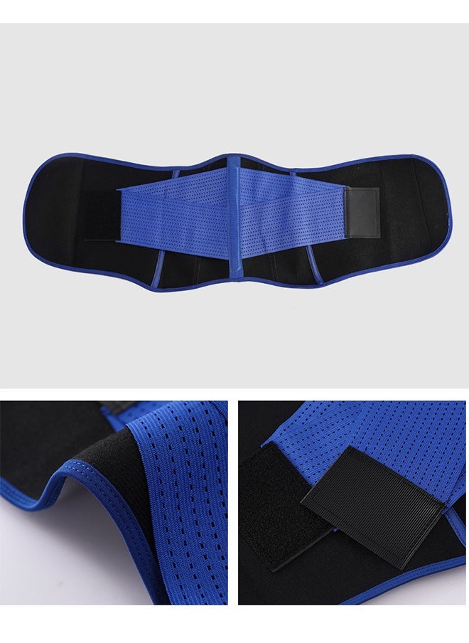 Generic Waist Trainer Belt for Women, Sport Girdle Belt, Slimming Sauna Waist Trimmer Belly Band Sweat Sports Girdle Belt, Exercise Belt with Adjustable Straps, Slimming Body Shaper Belt (L)  - Image 5