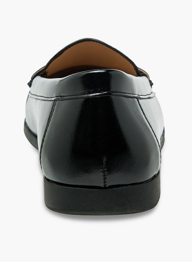 Flora Bella By Shoexpress Flora Bella Women Textured Slip-On Loafers - Image 5