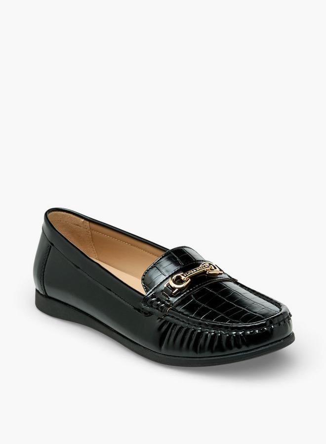 Flora Bella By Shoexpress Flora Bella Women Textured Slip-On Loafers - Image 2